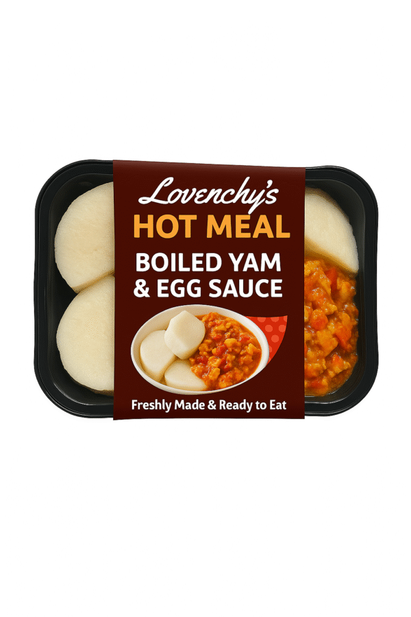 Yam and Egg Sauce