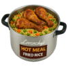 Pot of Fried Rice n Chicken