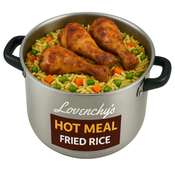 Pot of Fried Rice n Chicken