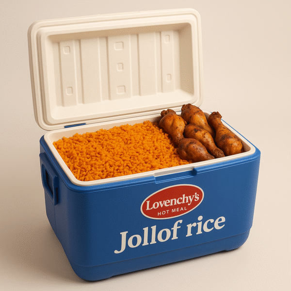 Party Jollof Rice (Cooler)