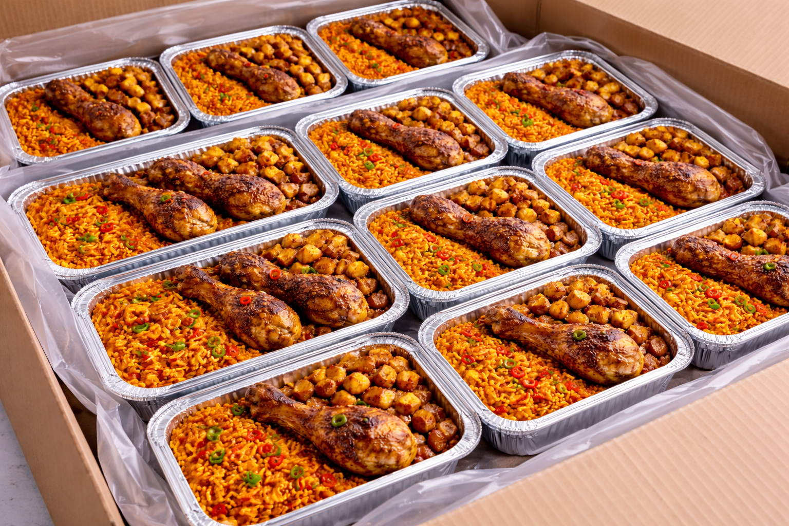 Take Away Packed Party Jollof Rice - Image 2